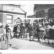 Children outside the Orphanage at Goodwood, South Australia